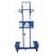 Vestil Steel Low Profile Lite Load Lift w/Winch, Swivel Casters, and Manual Floor Lock LLPW-500-4SFL - alternate 2